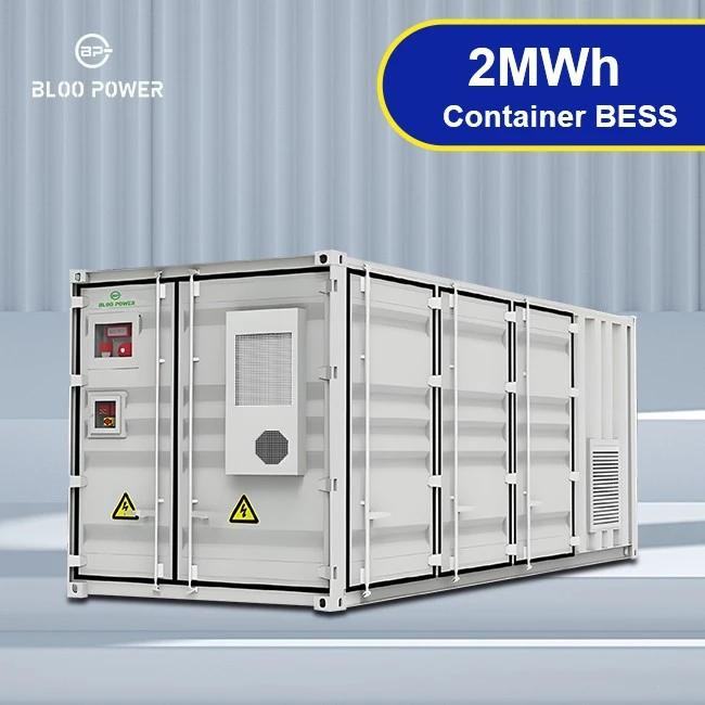 2MWh big capacity battery energy storage systems (BESS) consortium