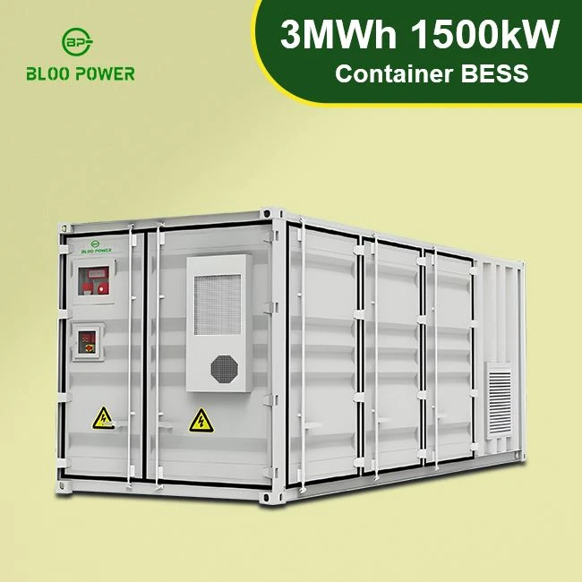 MWh Container Solar Battery Solutions For Industrial Battery Energy Storage System